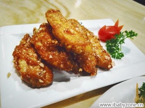1蒜蓉鸡翅