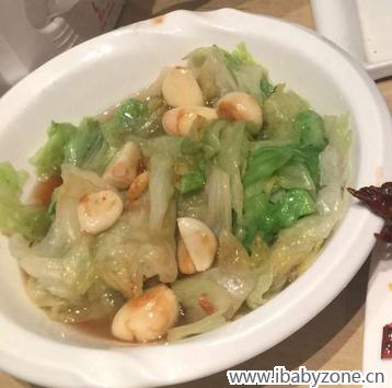1白灼生菜