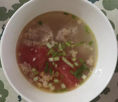 3西红柿肉圆汤