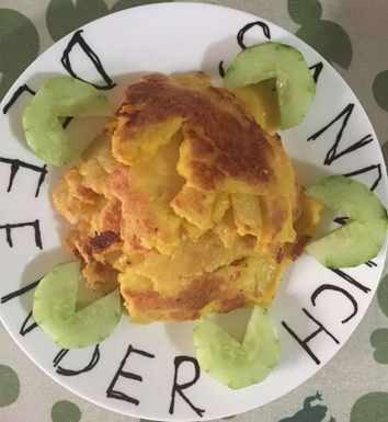 1鸡蛋饼黄瓜