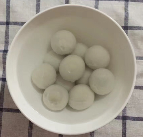 1芝麻汤圆