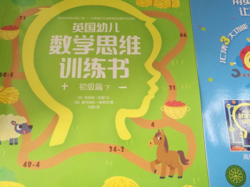 《英国幼儿数学思维训练书》