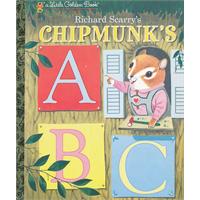 R. SCARRY'S CHIPMUNK'S ABC(LGB)斯凯瑞金色童书-花栗鼠的ABC