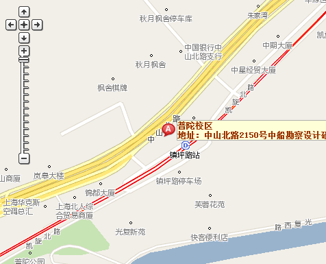 普陀校区地图