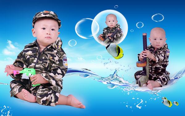 我长大要当解放军